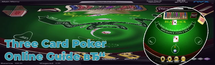 Online three card poker for money