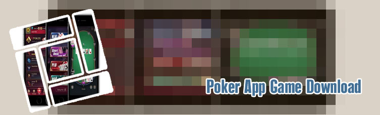 Poker game app